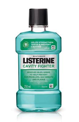 Picture of Listerine Cavity Fighter Mouthwash 250ml